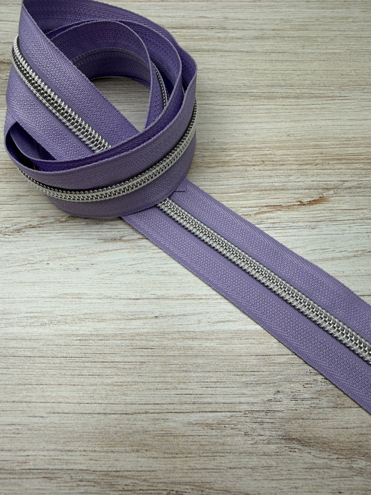 #5 Nylon Zipper Tape w/ Nickel Coils
