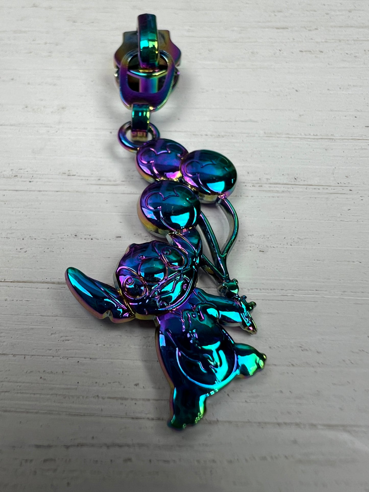 Blue Guy Zipper Pulls