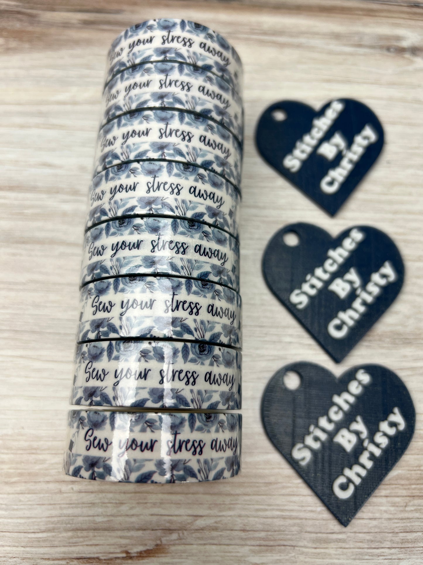 Sew Your Stress Away Washi Tape and Corner Pusher