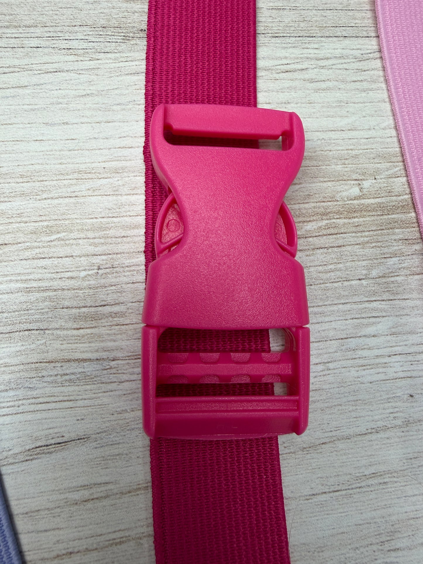 1” Side Release Buckle and Elastic Set