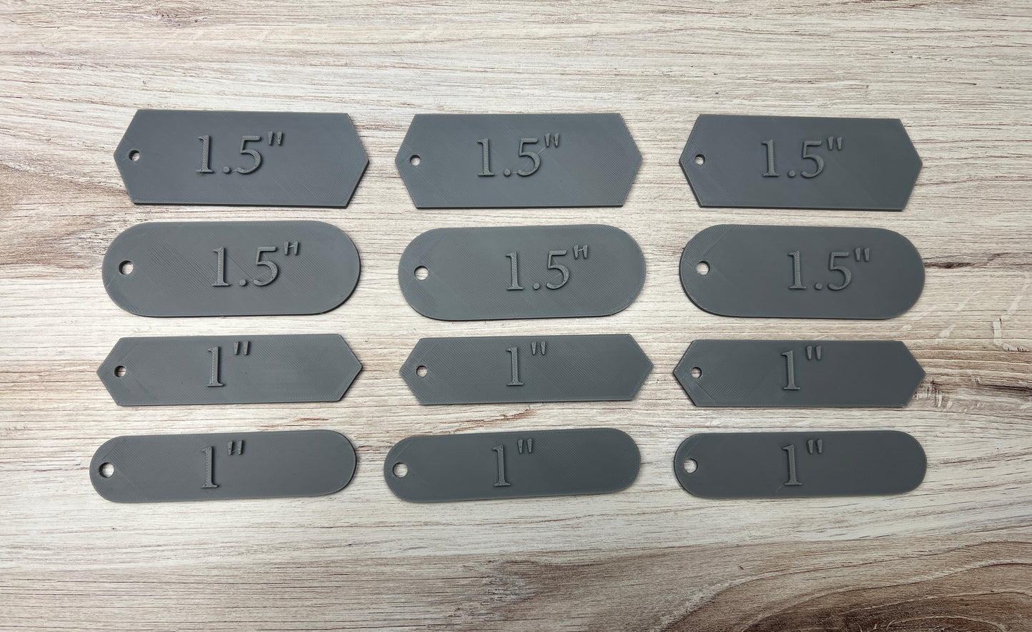 Strap End Templates