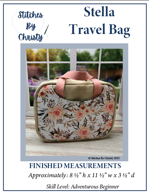 Stella Travel Bag PDF Pattern