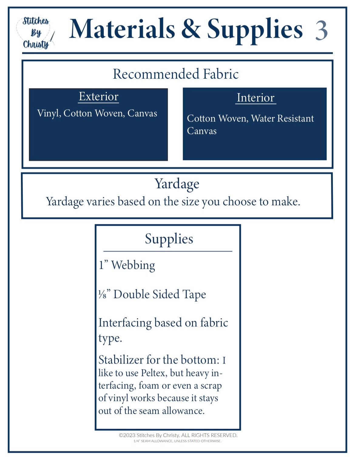 Angie Basket Trio PDF Patterns