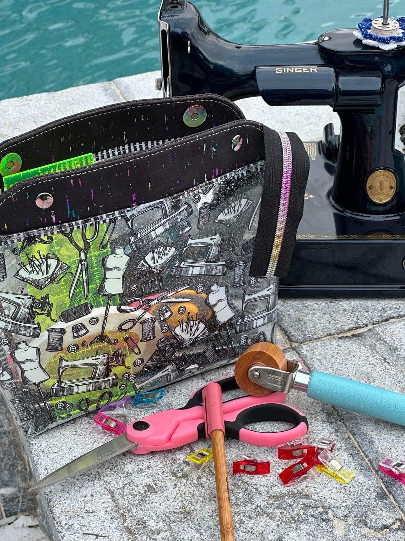 Elizabeth Crossbody Bag and Project Pouch PDF Pattern
