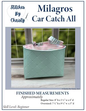 Milagros Car Catch All PDF Pattern