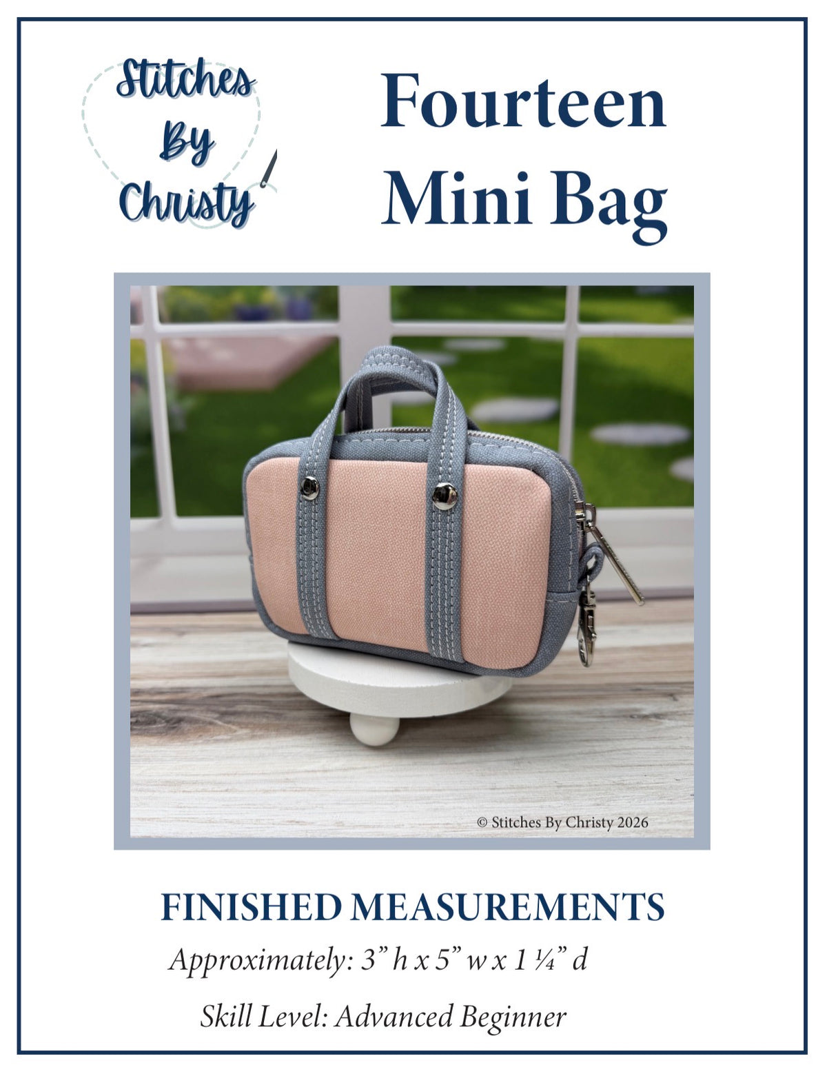 3d Printer Files-Fourteen Mini Bag