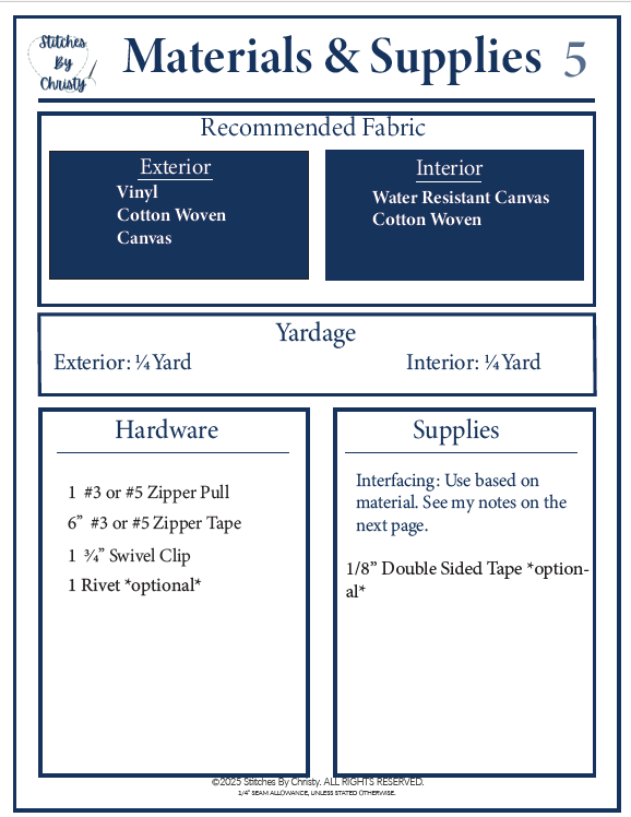 Gwendolyn Grab & Go PDF Pattern