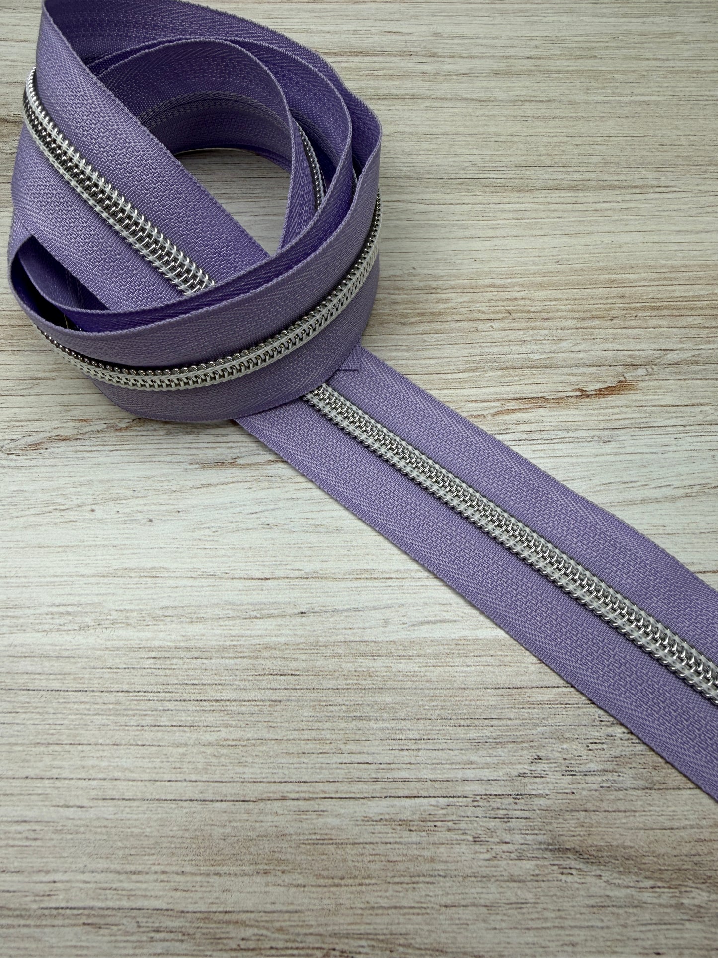 #5 Nylon Zipper Tape w/ Nickel Coils