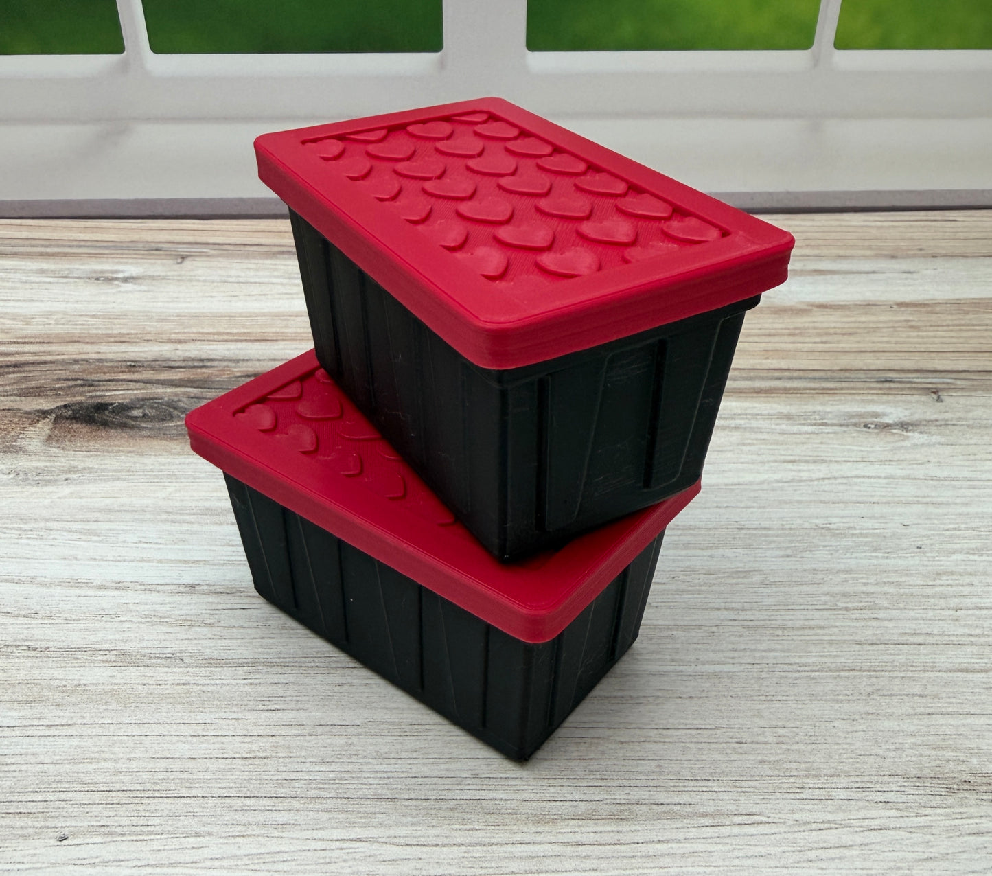 Individual 3d printed totes