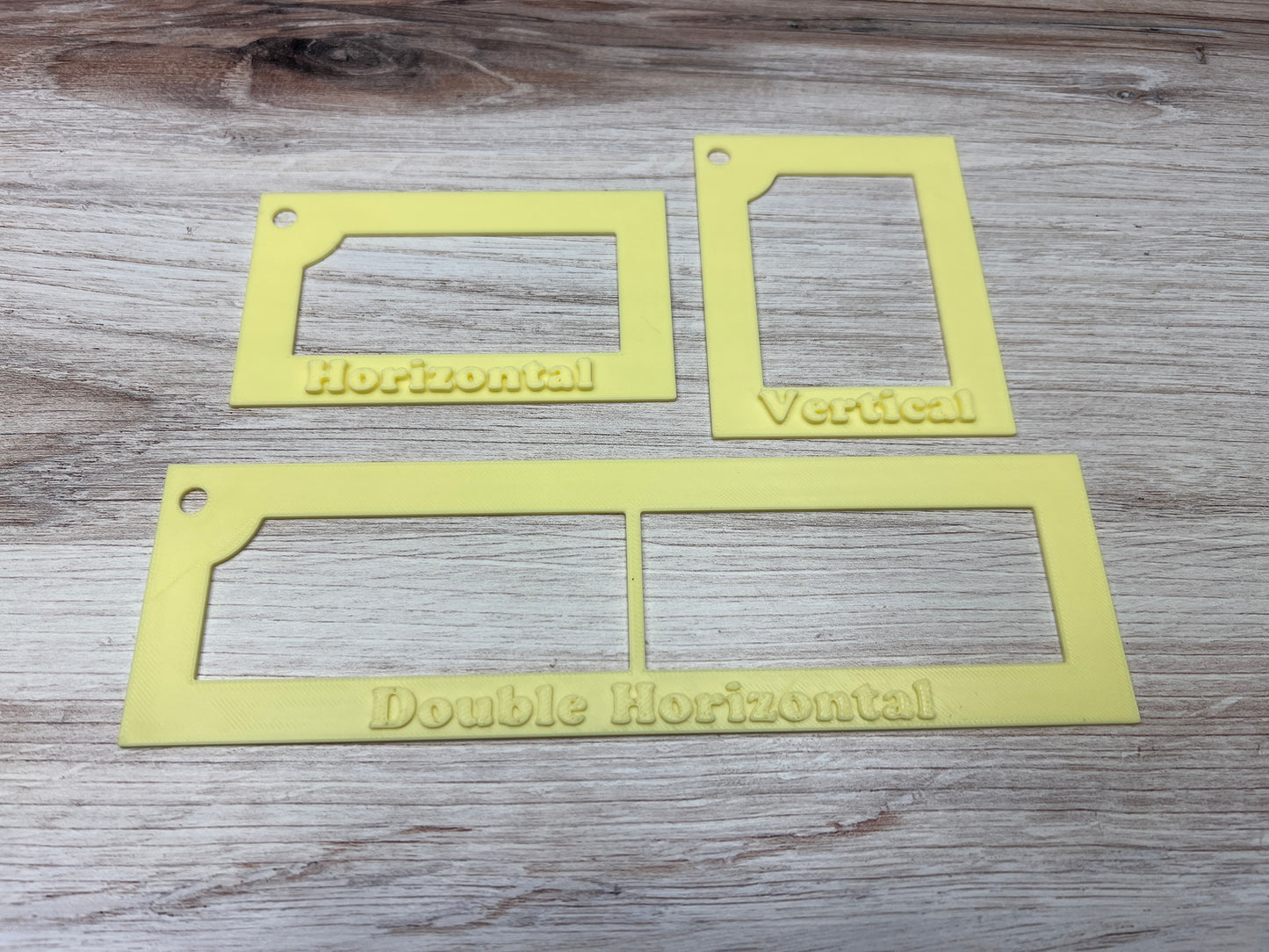 3d Printed Card Slot Templates