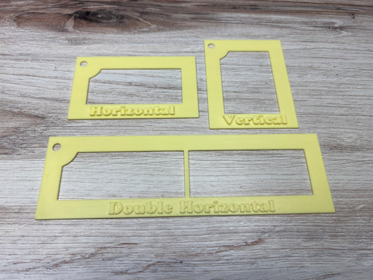 3d Printed Card Slot Templates