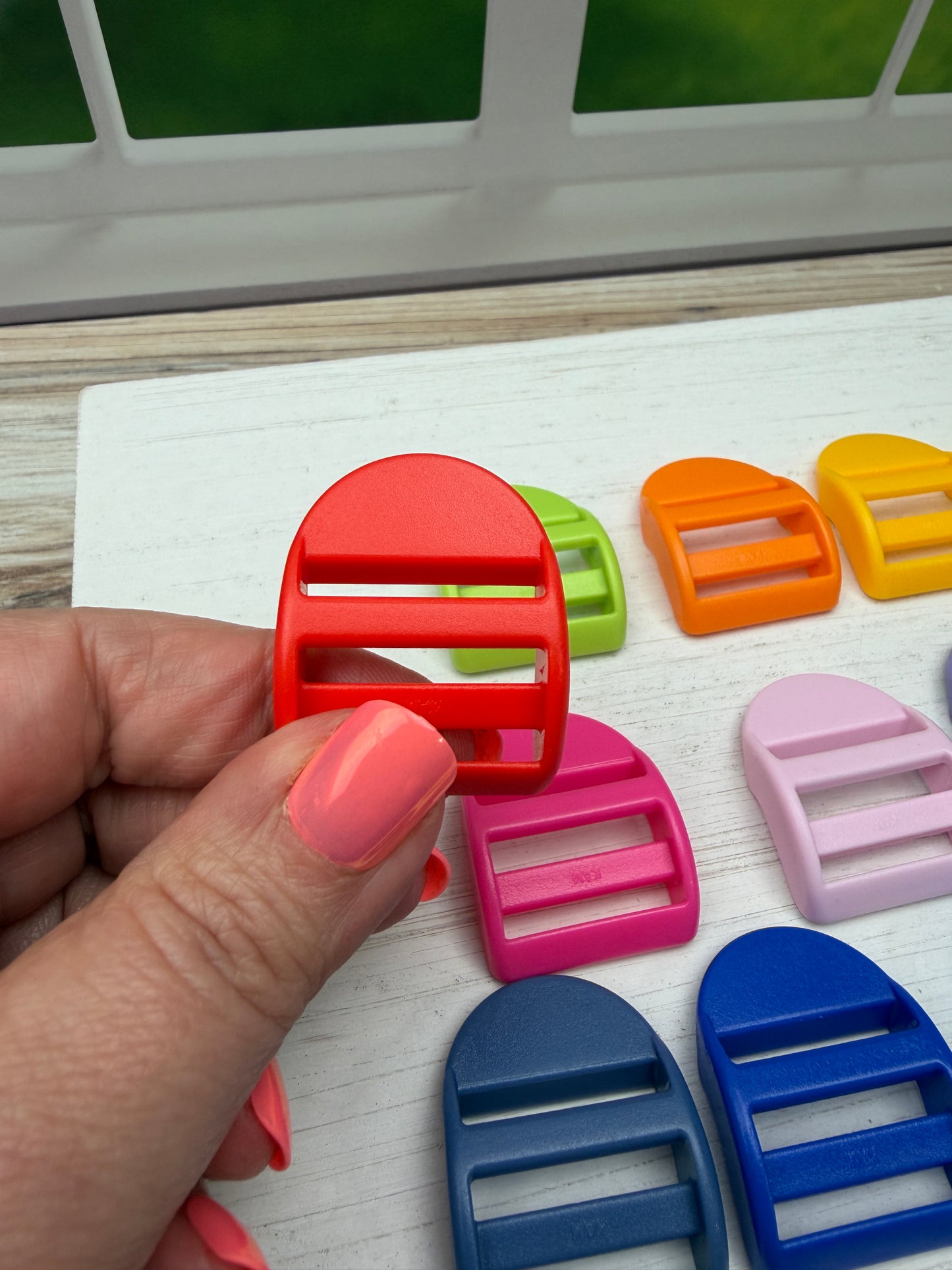 1" Plastic Ladder Buckles