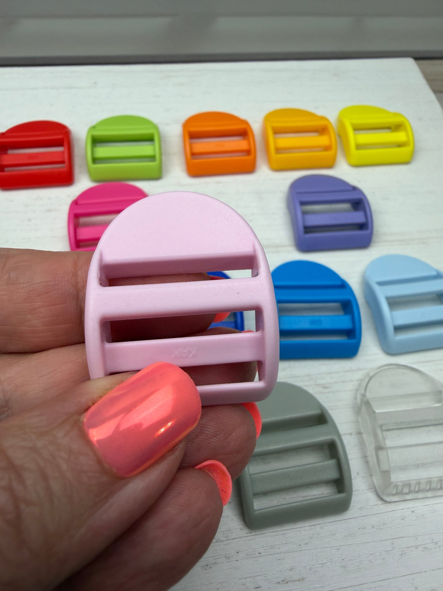 1" Plastic Ladder Buckles