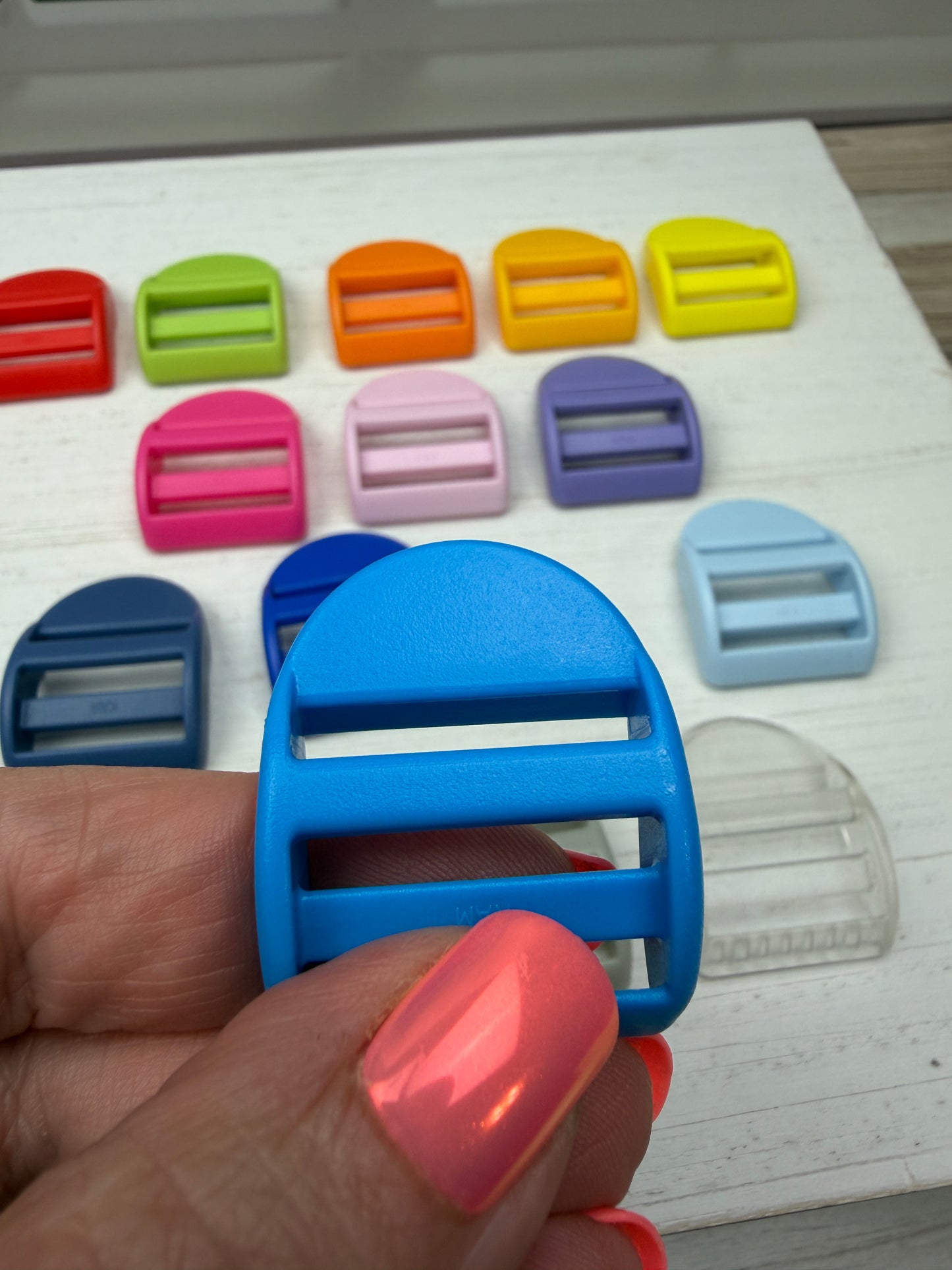 1" Plastic Ladder Buckles