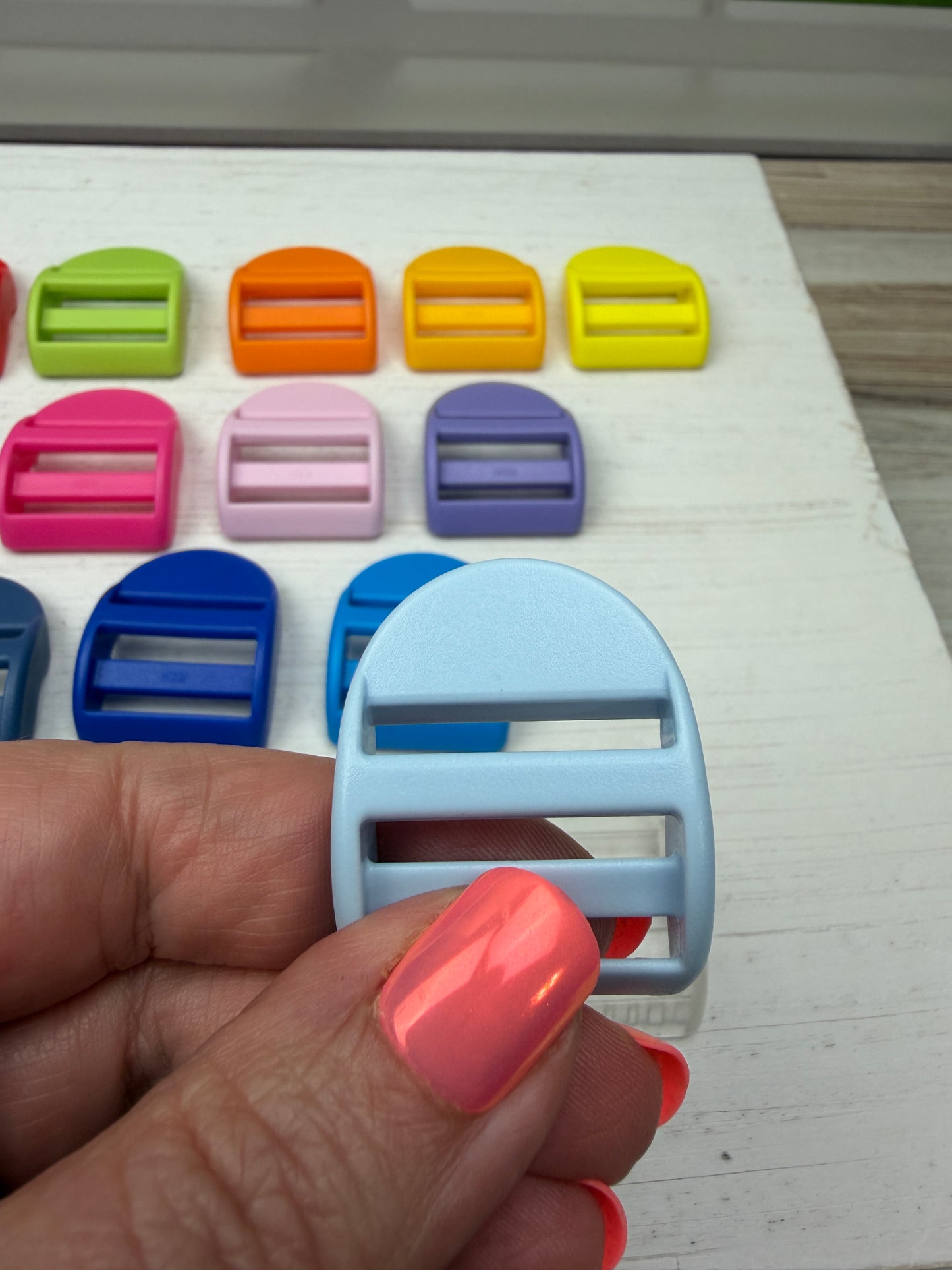 1" Plastic Ladder Buckles