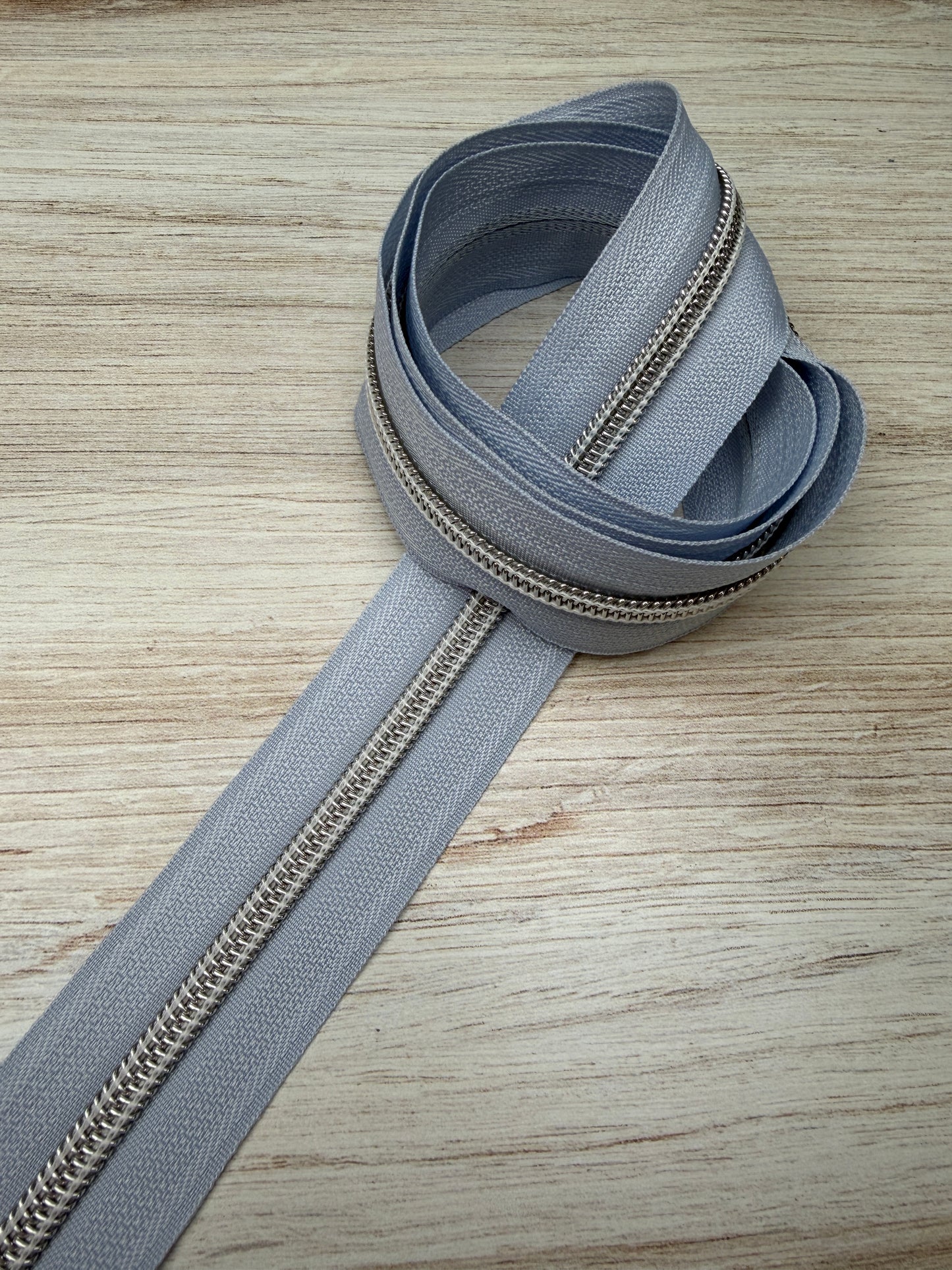 #5 Nylon Zipper Tape w/ Nickel Coils