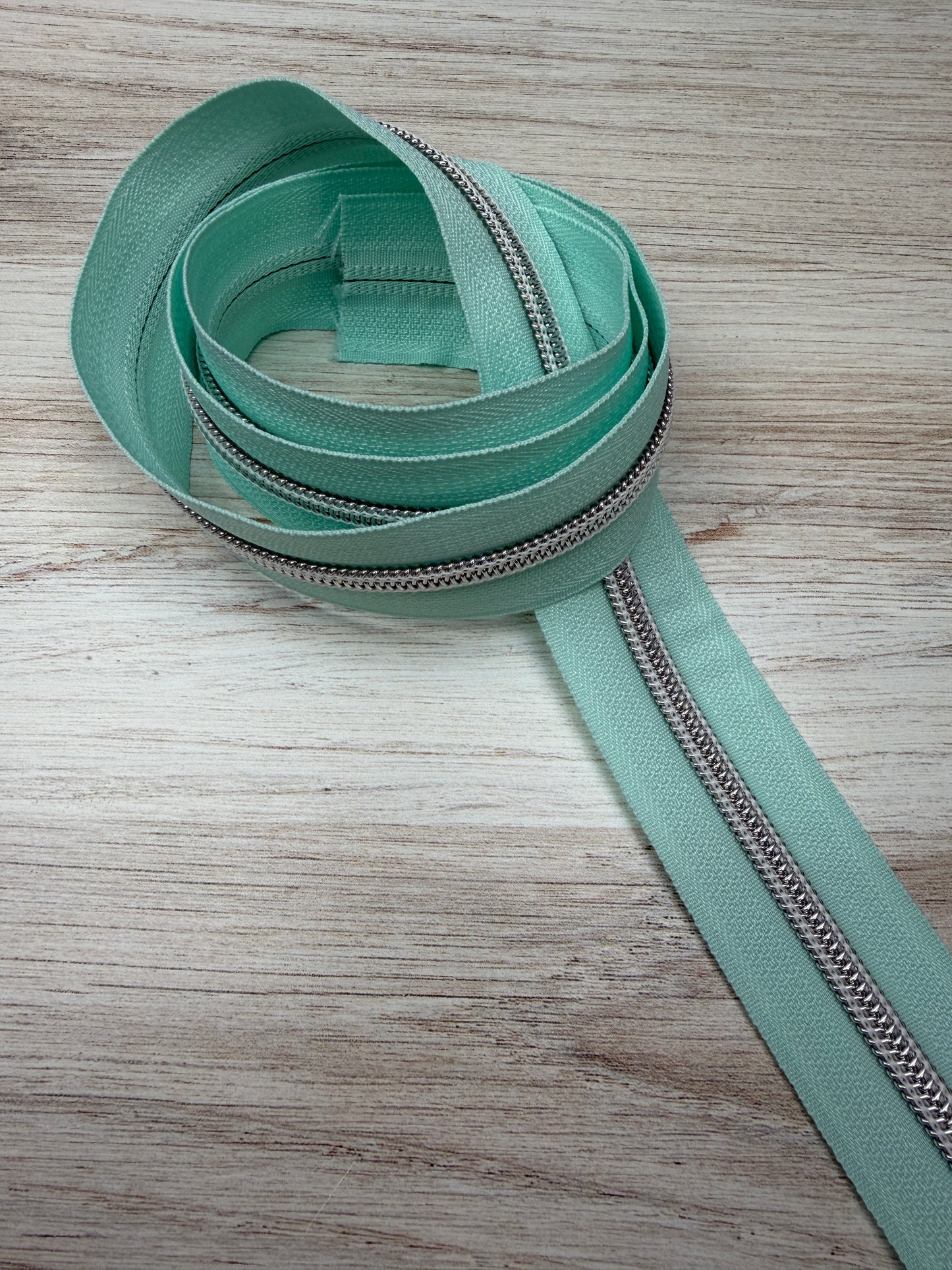 #5 Nylon Zipper Tape w/ Nickel Coils