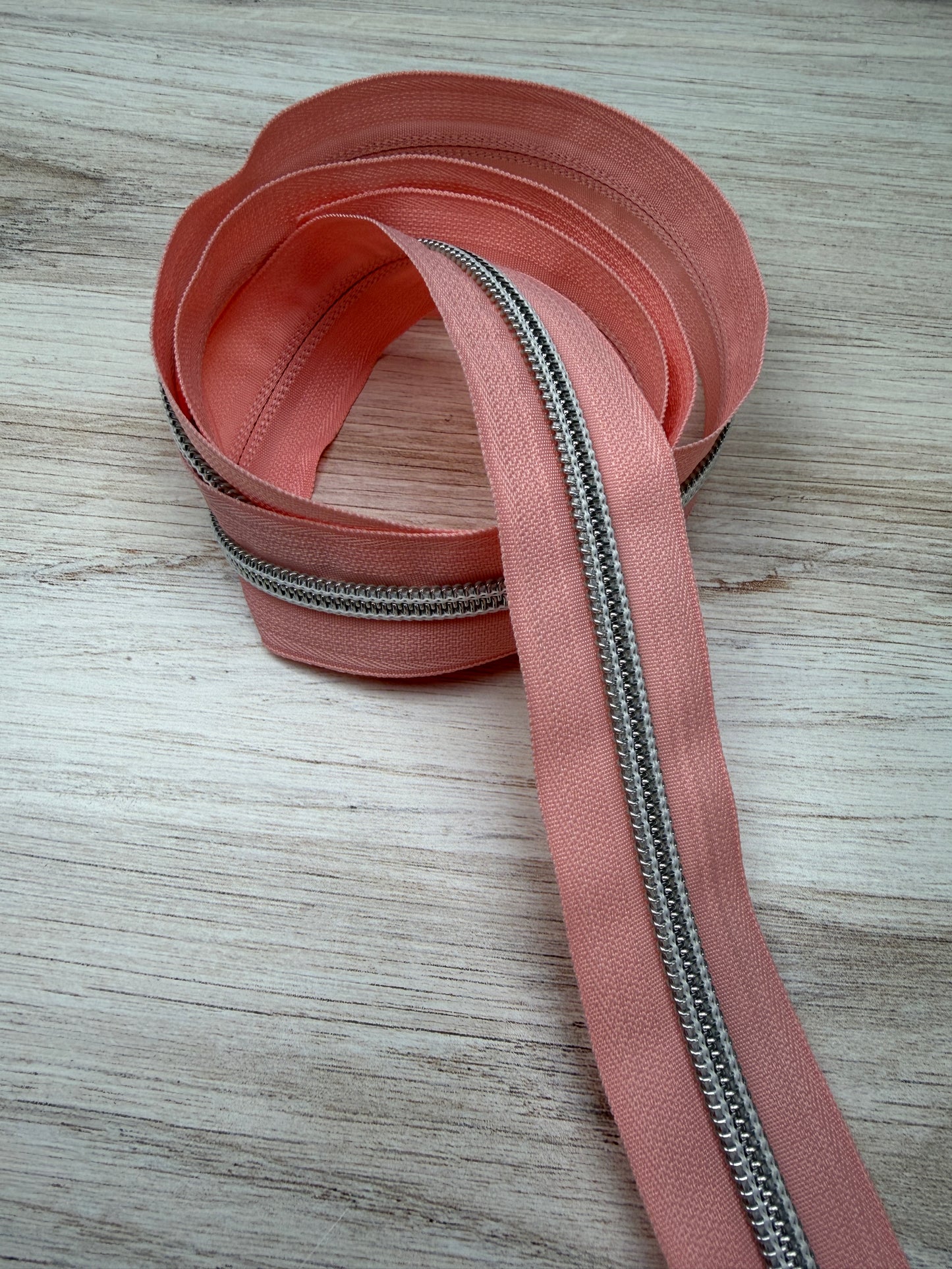 #5 Nylon Zipper Tape w/ Nickel Coils