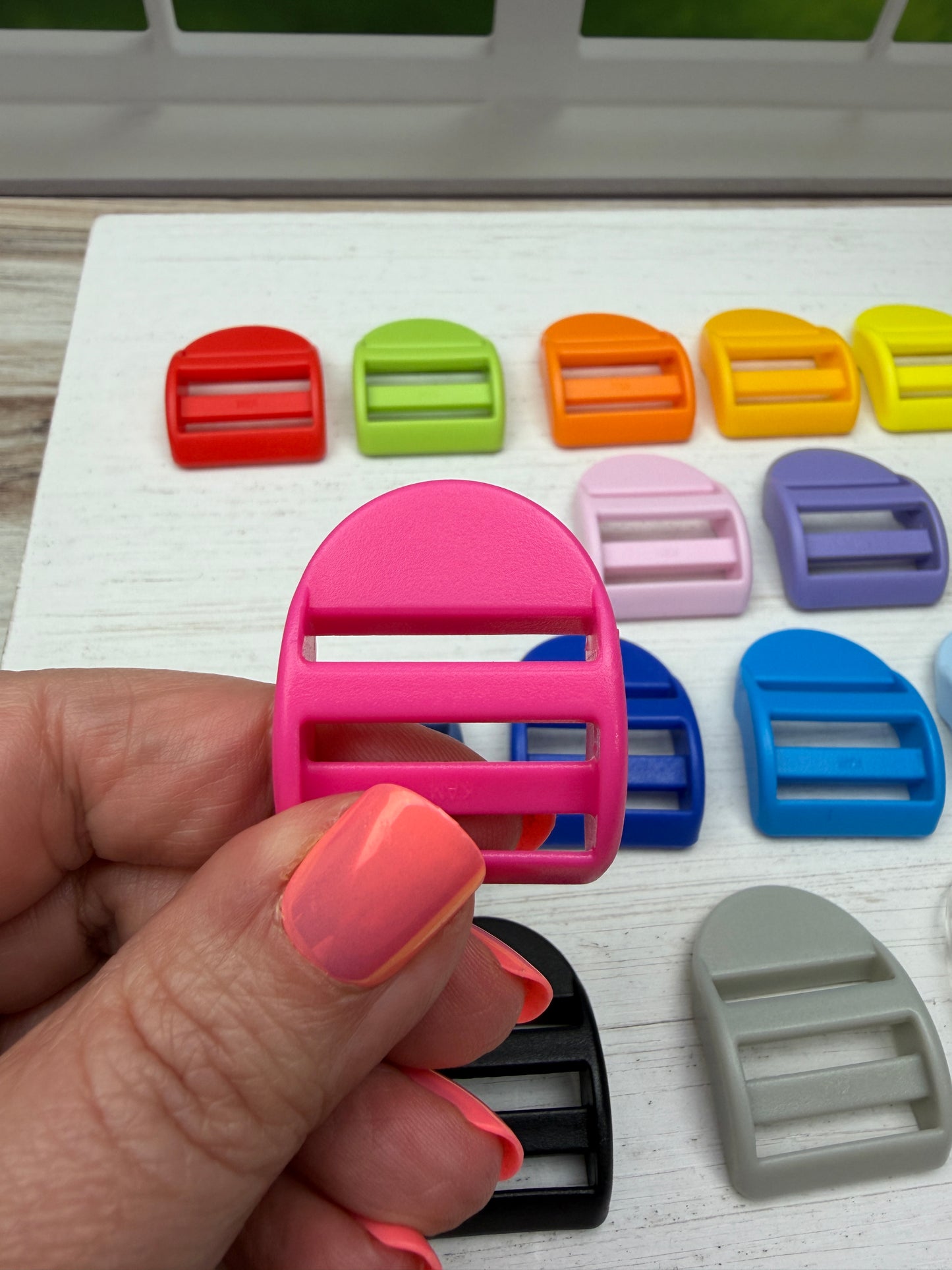 1" Plastic Ladder Buckles