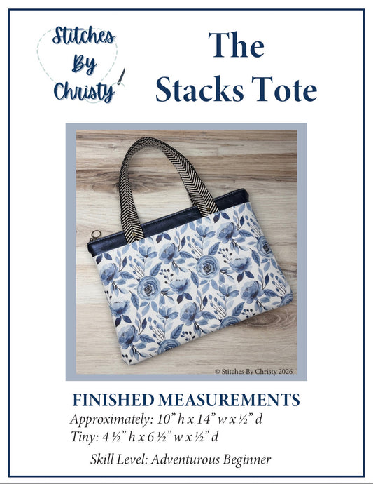 The Stacks Tote PDF Pattern