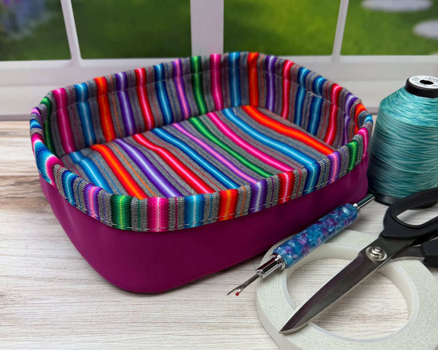 Toñita Fabric Basket PDF Pattern