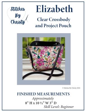 Elizabeth Crossbody Bag and Project Pouch PDF Pattern