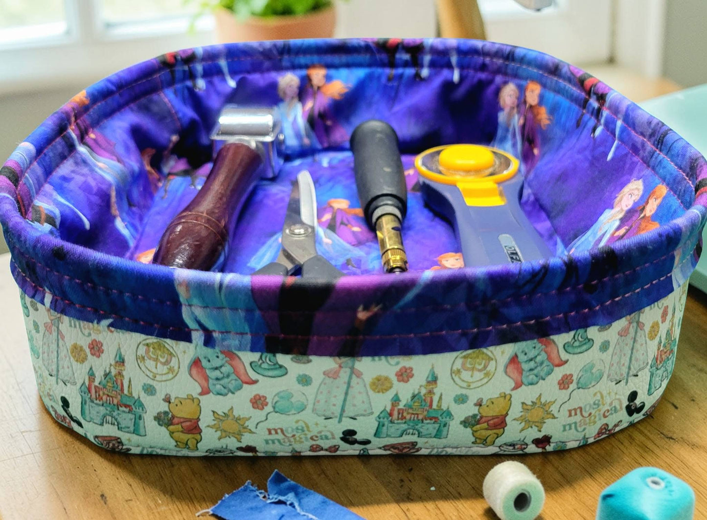 Toñita Fabric Basket PDF Pattern