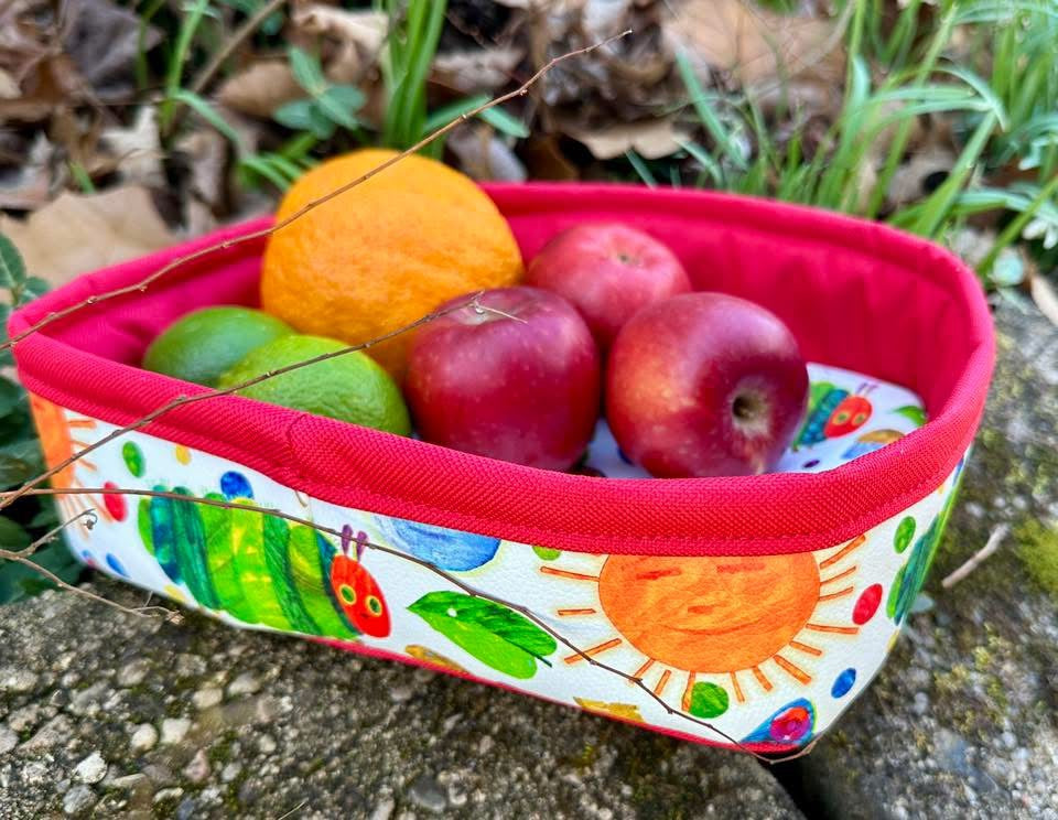 Toñita Fabric Basket PDF Pattern