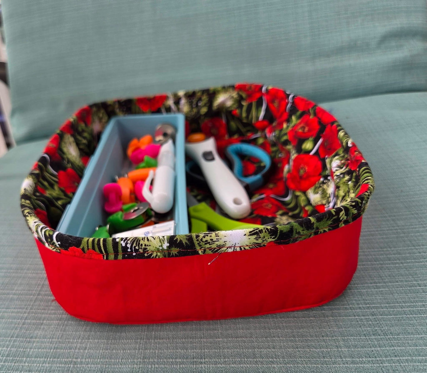 Toñita Fabric Basket PDF Pattern
