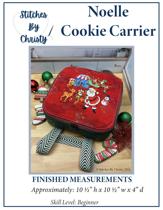 Noelle Cookie Carrier PDF Pattern