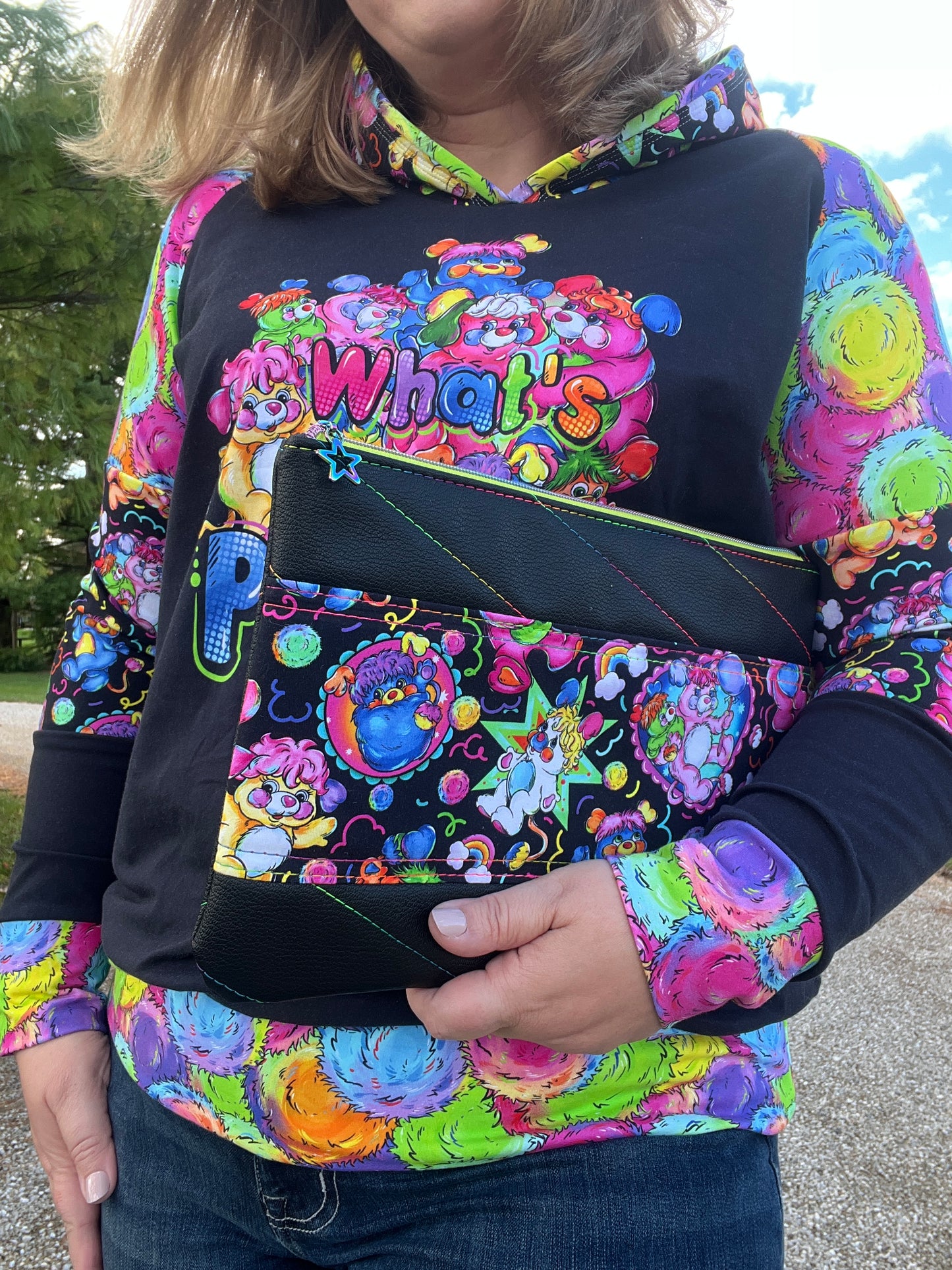 Padded Tech Case-80's Pop Characters