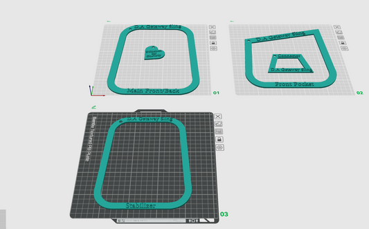 3d Printer Files-D.A. Getaway Sling